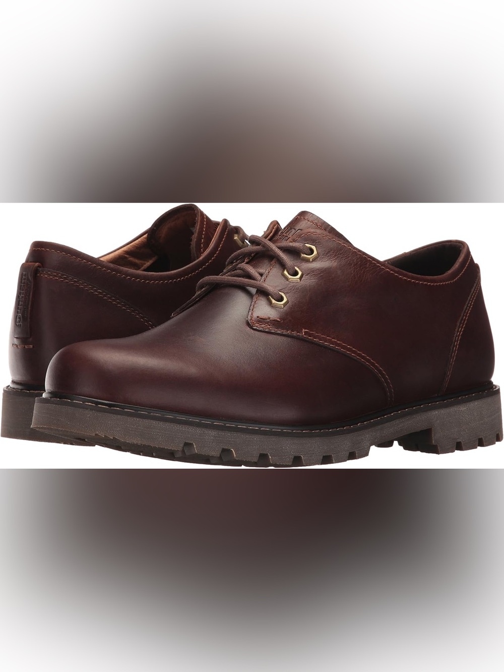 NEW!! Men's Dunham Royalton Oxford Brown Leather Lace Up Shoes Size 18EEEE